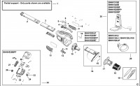 Black & Decker BHHV315J-GB Dustbuster Vacuum (Type 1) Spare Parts